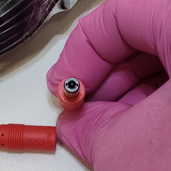 Security Camera Power Extension Cable 12V 2.1mm x 5.5mm plug 4 Pack 30' Cables - Picture 4 of 7